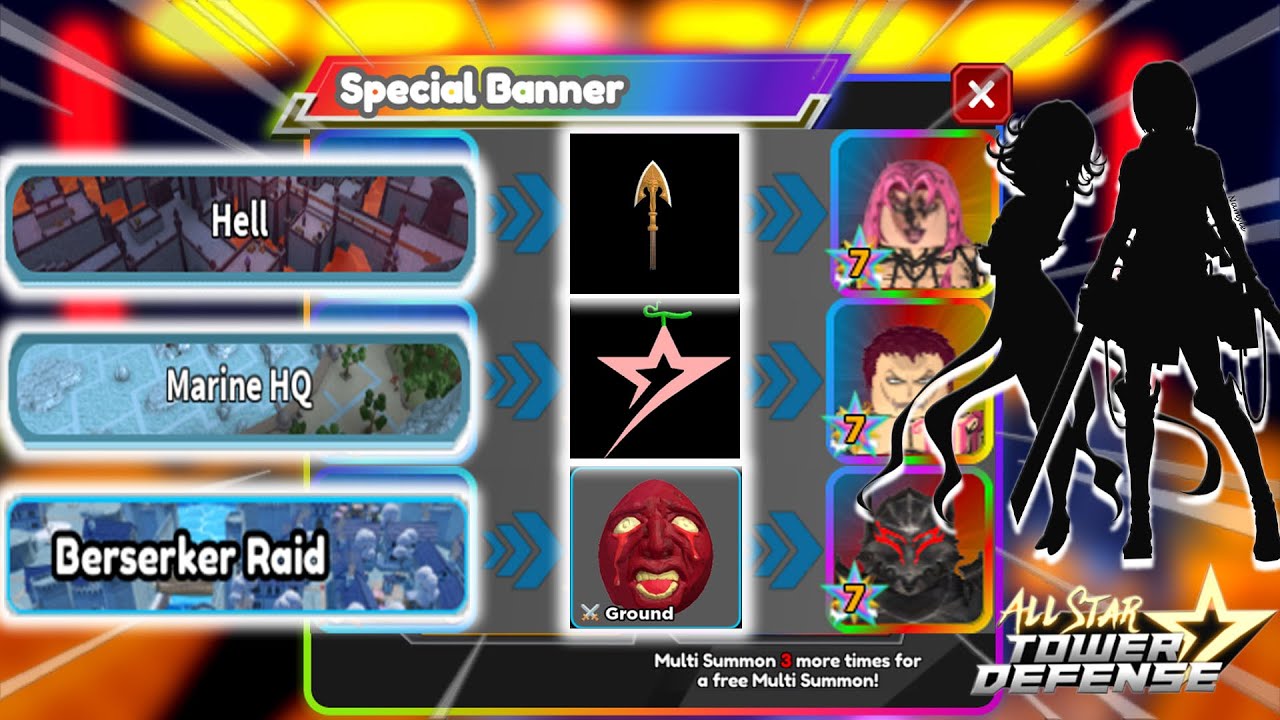 These 2 DPS Banner Units Speed Runs Raids | Re-Run Special Banner Units | All Star Tower Defense