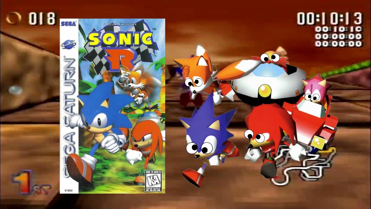 Sonic R - the cloak figure ?
