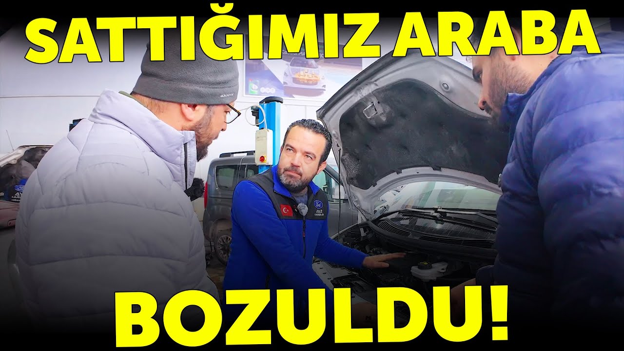 SATTIĞIMIZ ARABA BOZULDU! | Ford Custom Motor Arızası | Sorunu Çözülemeyen Arabalar