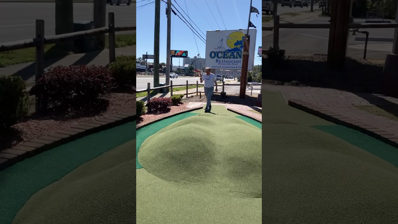 ⛳️Hole-in-One Mini Golf at Pirates Island🏴‍☠️ 