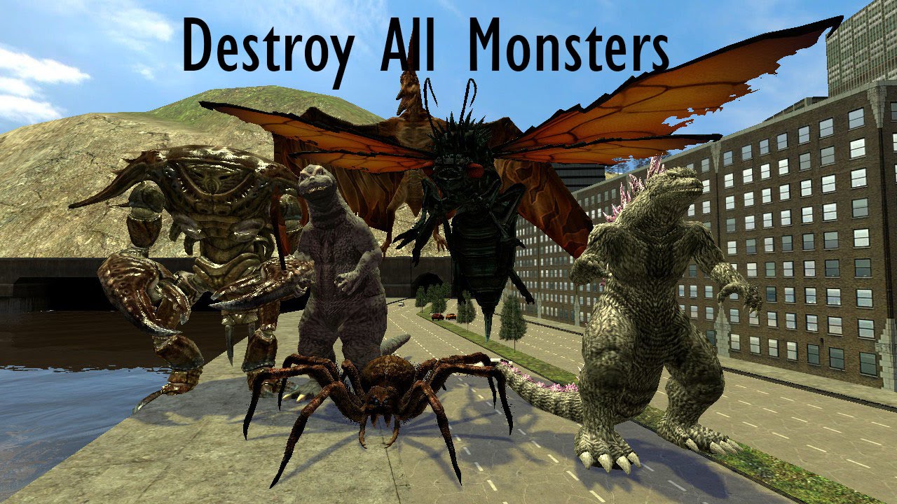 (GMOD ANIMATION) Godzilla: Destroy All Monsters