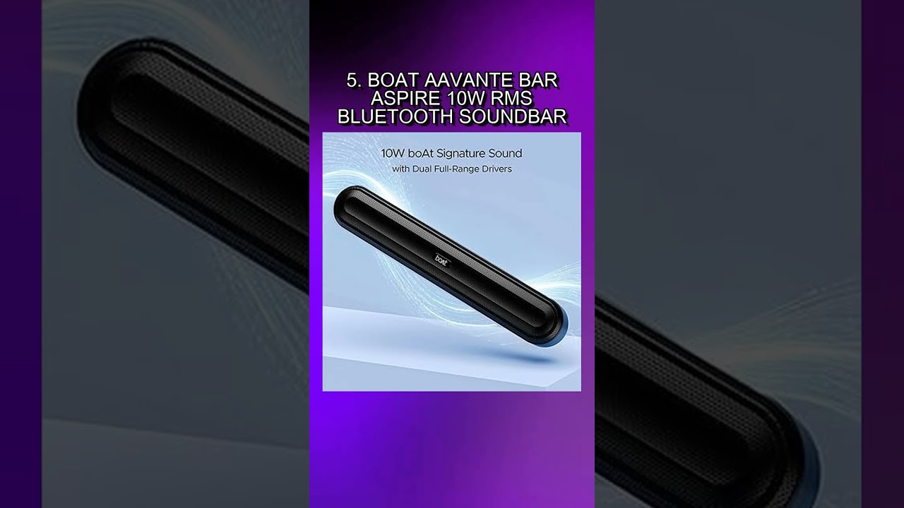 Top 5 BEST Budget Soundbars Under ₹10,000 in India (2026) 🔊 – Big Sound, Small Price! 