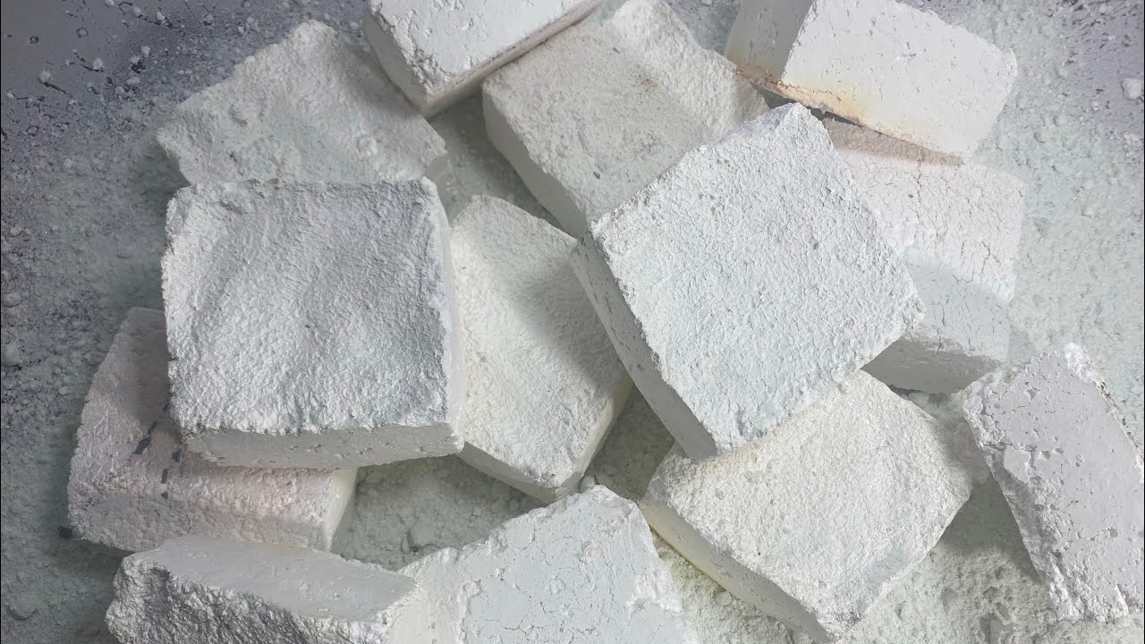 Home Made Gymchalk | ASMR | Oddly Satisfying | Anxiety Relief