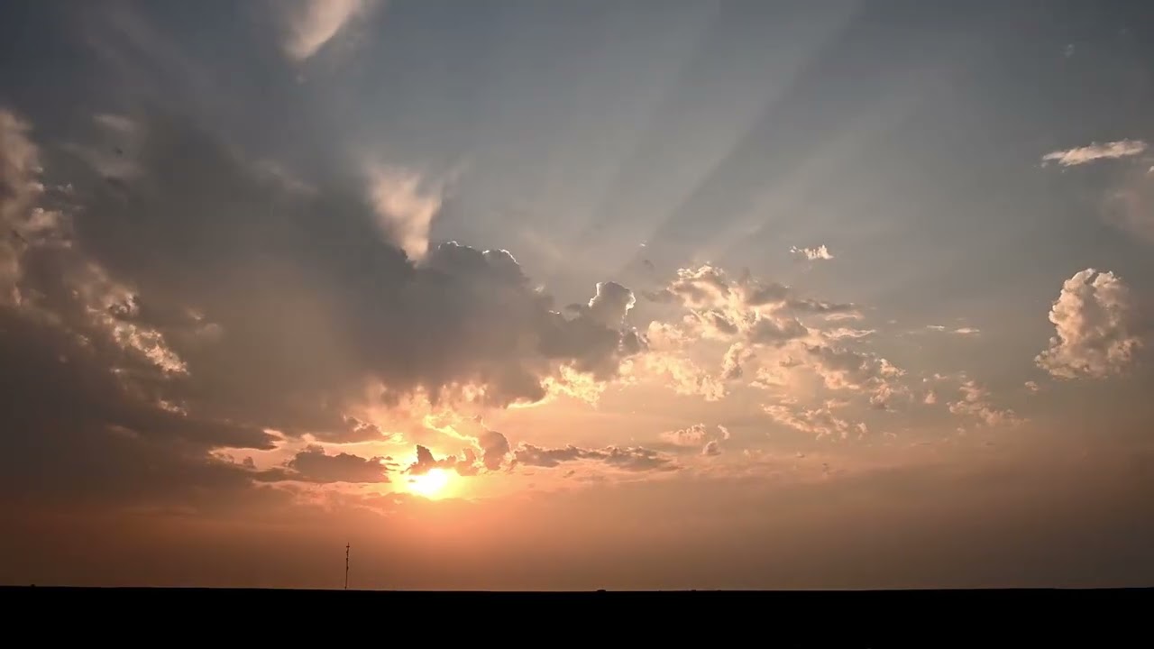 Hazy Central Texas Sunset (May 20, 2022)