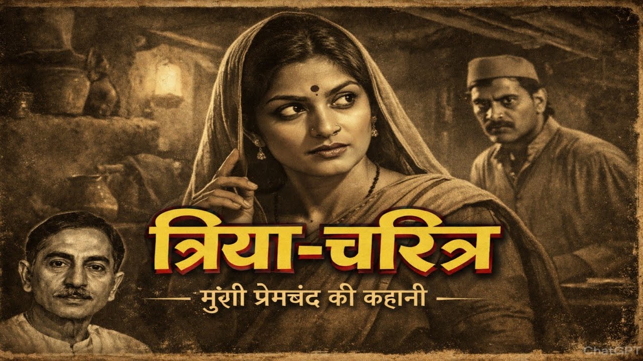 त्रिया चरित्र -मुंशी प्रेमचंद की कहानी | A story by munshi premchand #premchandkikahani#kahani#hindi