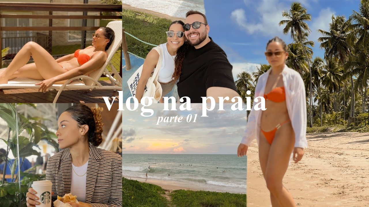Viagem para Maceió, tour pelo resort, muita comida, praia, drinks, treino | VLOG_01