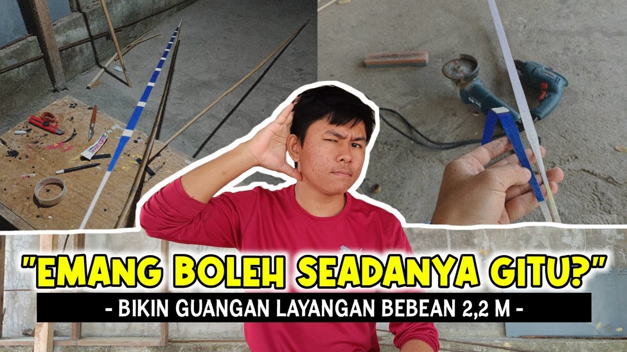 Bikin Guangan Layangan Bebean 2,2M Spesial Bulan Kelahiran‼️ BIKIN 2 MODEL PITA