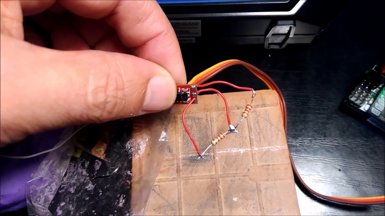 Como convertir micro servo en controlador de velocidad (ESC) para motores corriente continua