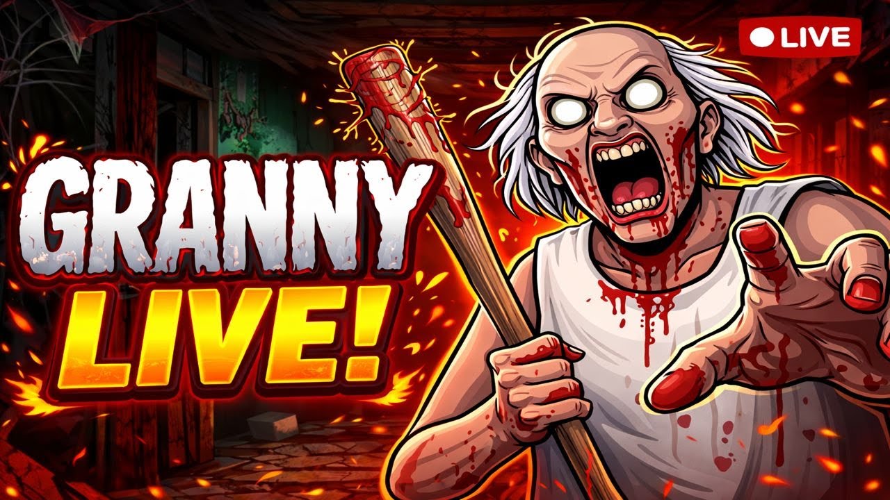 NÃO FAZ BARULHO! 😰 Granny AO VIVO