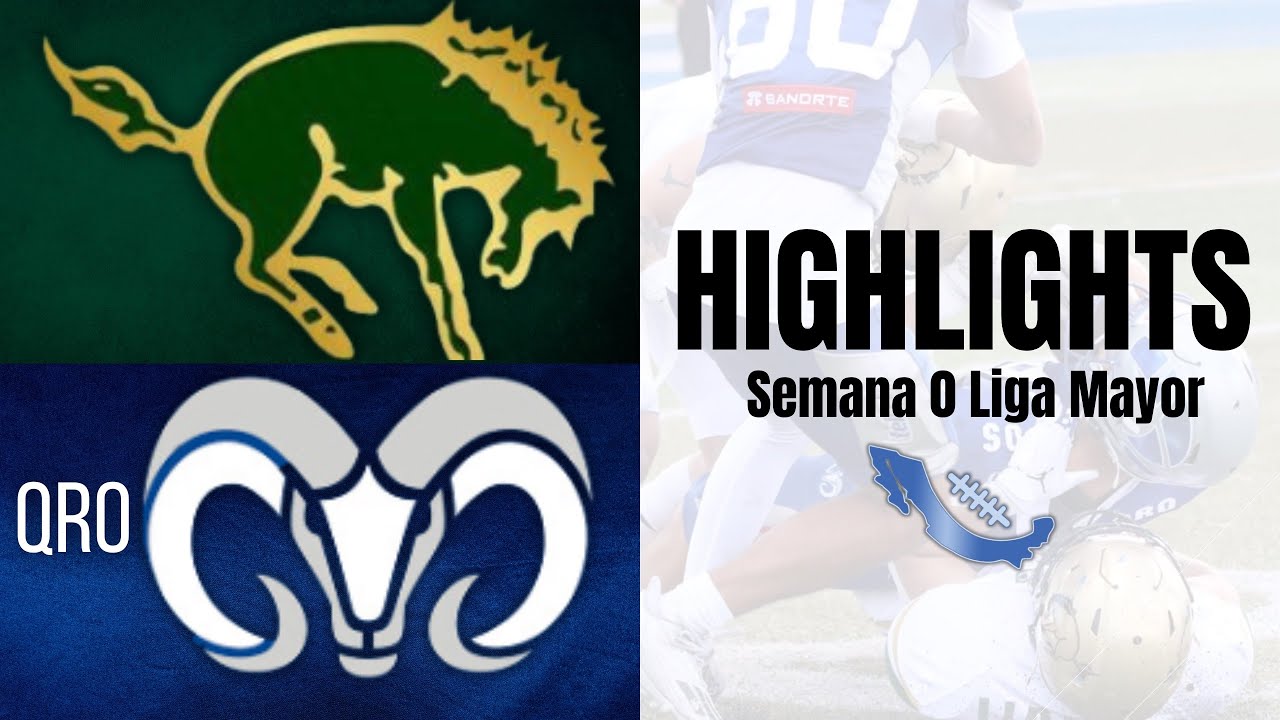HIGHLIGHTS | Potros Salvajes UAEM vs Borregos Tec QRO | Semana 0 | Liga Mayor ONEFA 2024