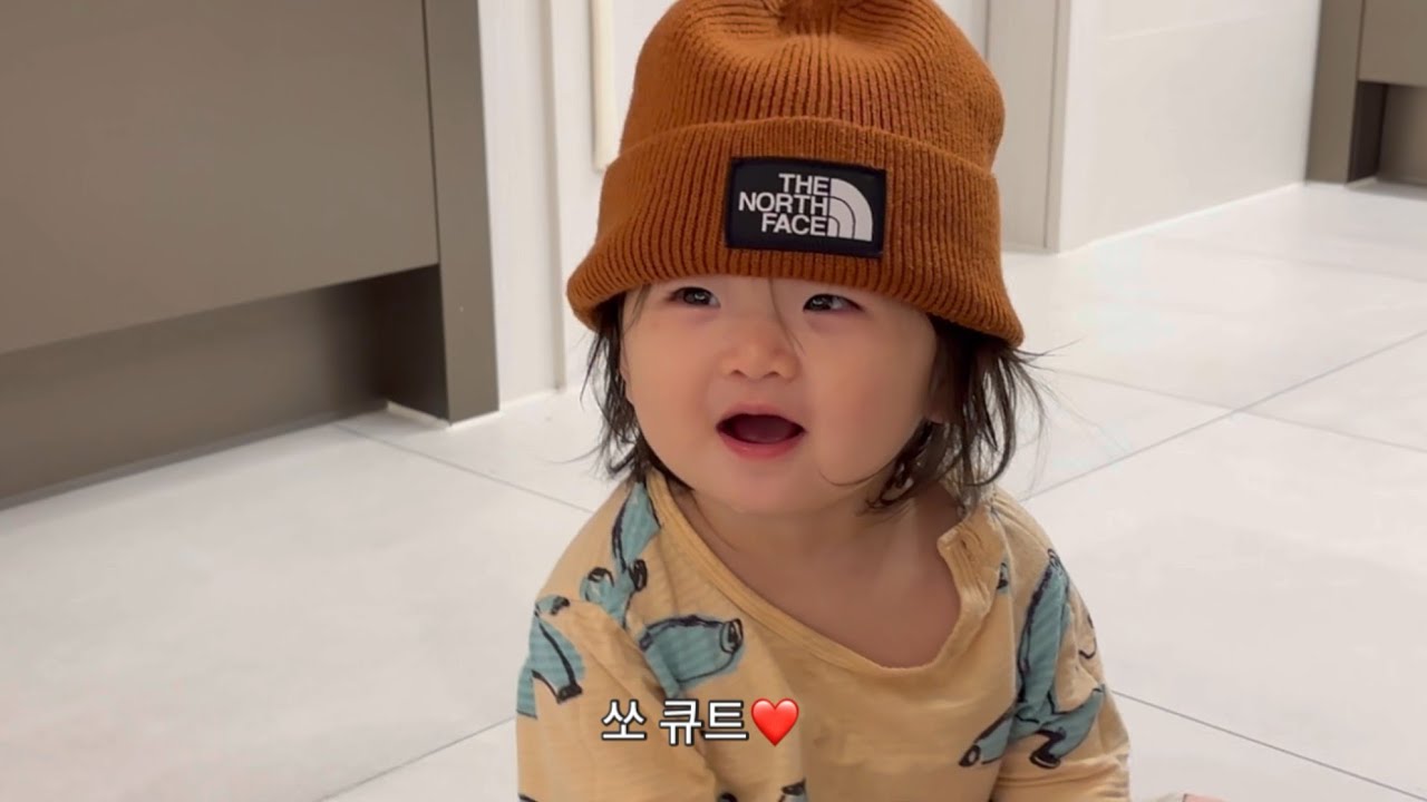 16개월 끝자락 🩵 | 가을옷🍂 | 놀이터 중독 | 에너지가 넘치는 티나핑