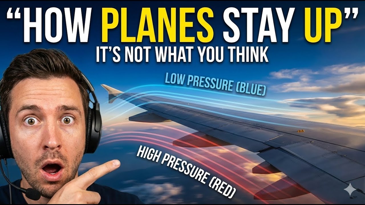 How Airplanes Actually Stay in the Air