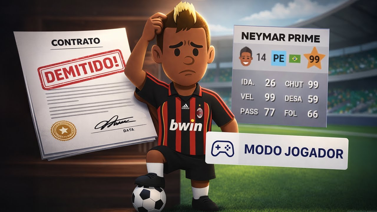 MODO CARREIRA NEYMAR -  DEMITIDO ? | WORLD SOCCER CHAMPS EP 07