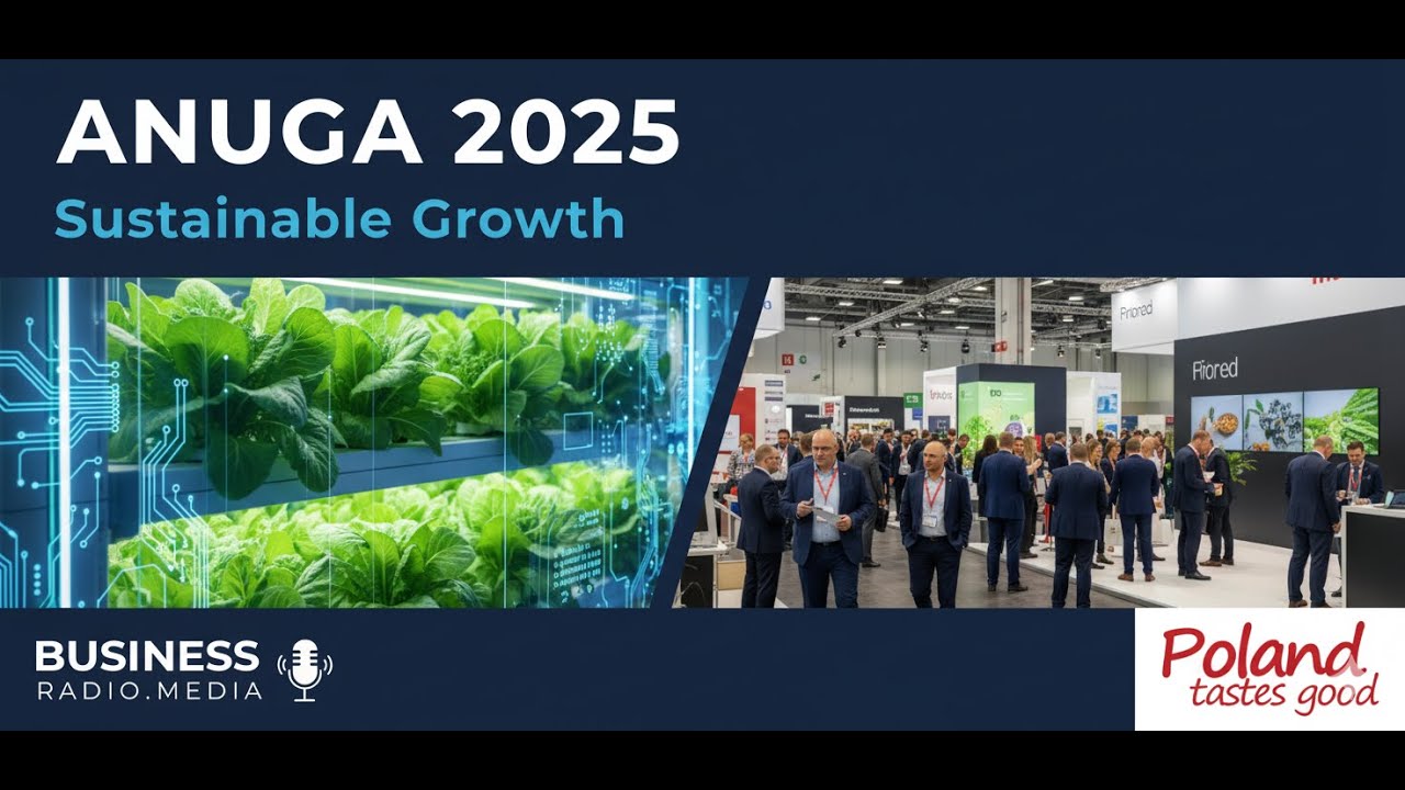 🎙️ From the heart of Cologne — BusinessRadio.media presents: “Poland Tastes Good” at Anuga 2025.
