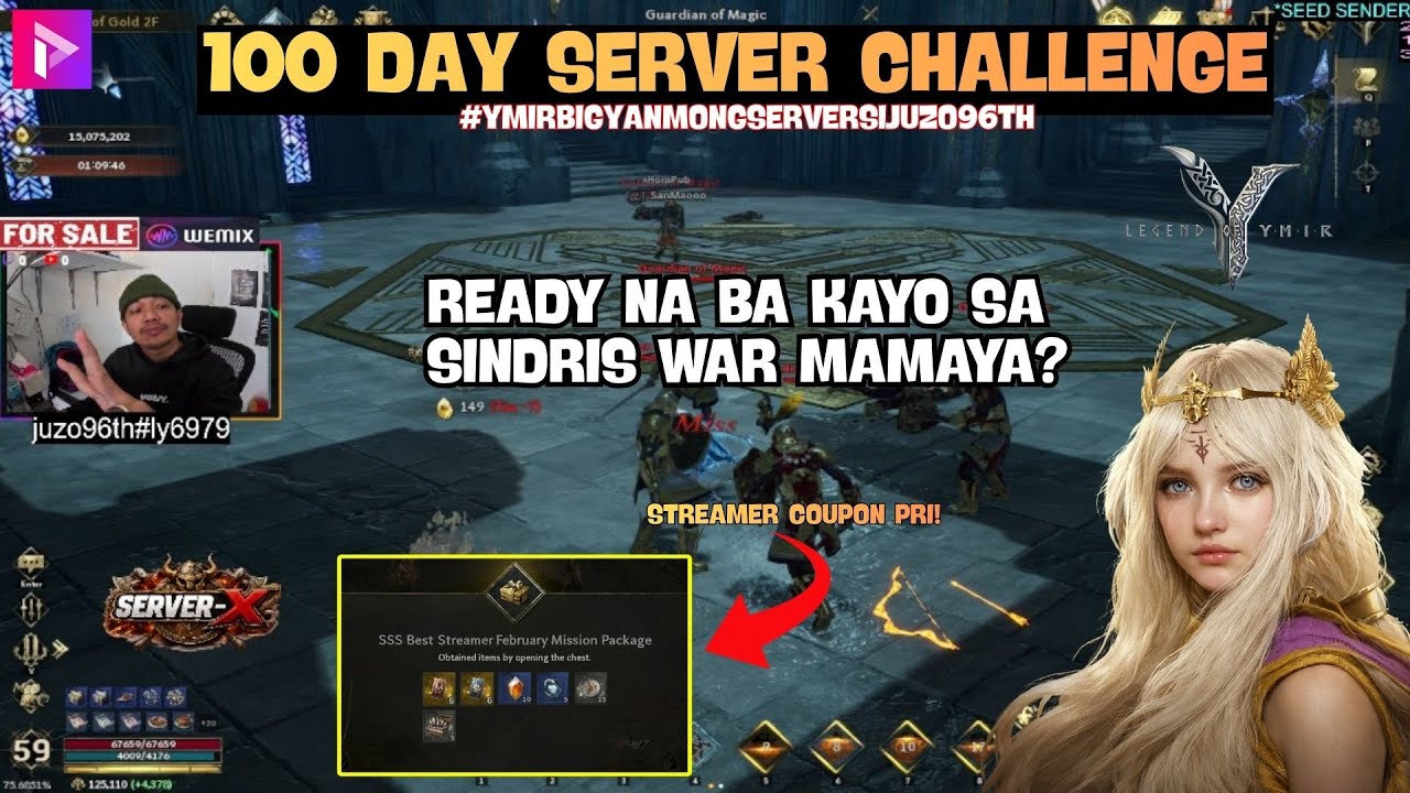 DAY 04/100 UNTIL LEGEND OF YMIR WILL GIVE ME A SERVER!