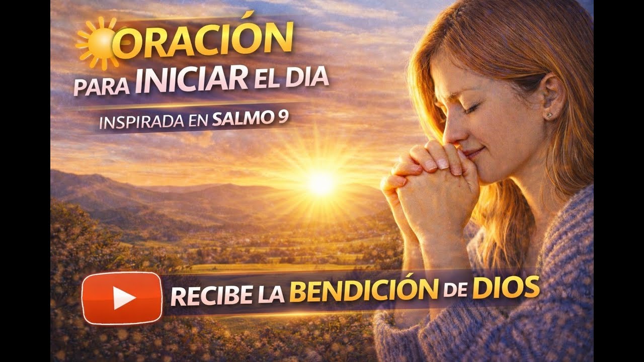 INICIA TU DÍA CON DIOS | Oración de fe inspirada en el Salmo 9