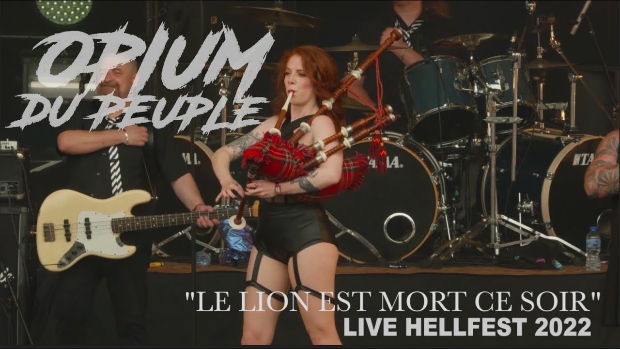 OPIUM DU PEUPLE | Le lion est mort ce soir LIVE HELLFEST 2022