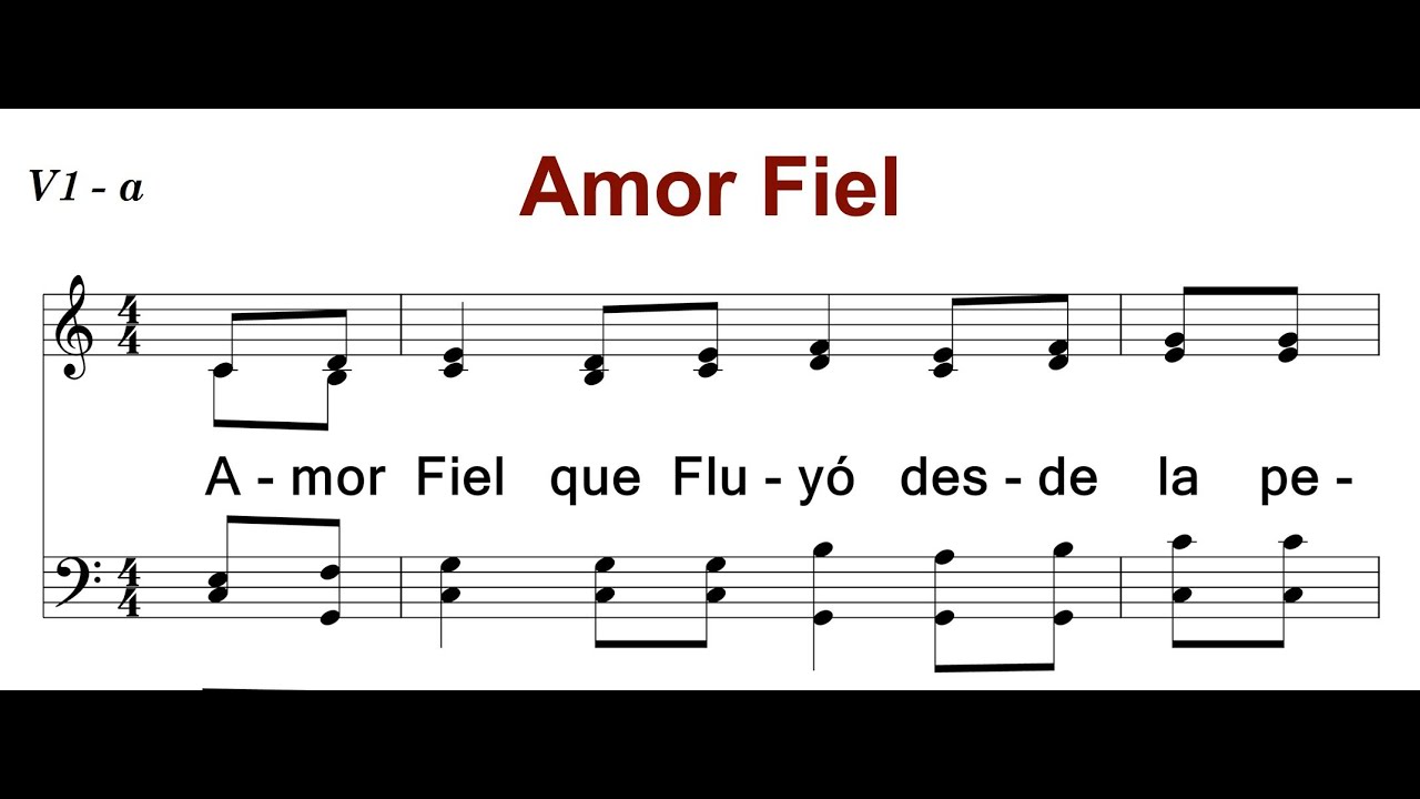 Amor Fiel/Faithful Love - Iglesia de Cristo