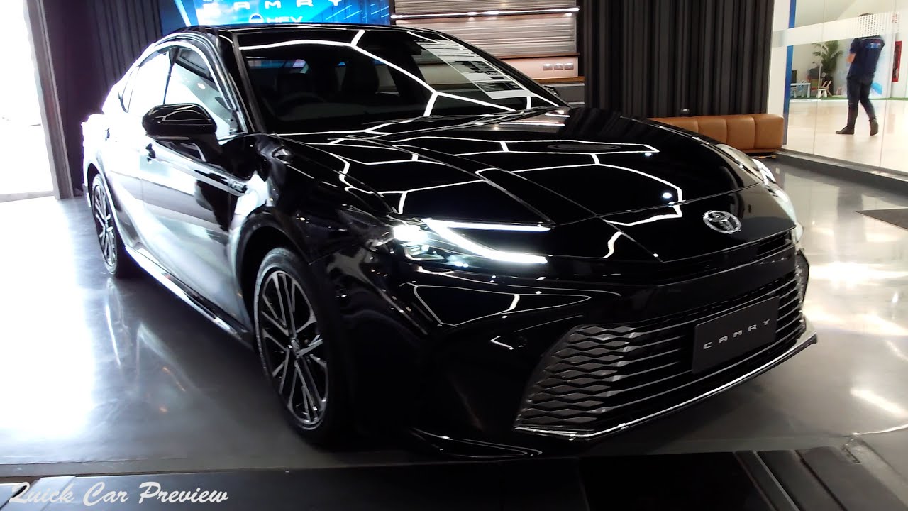 2025 Toyota Camry 2.5 HEV Premium Luxury 'Attitude Black Mica' | Exterior and Interior