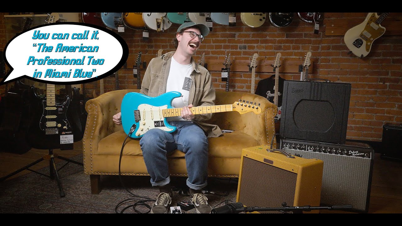 Fender American Professional II Stratocaster and Cole