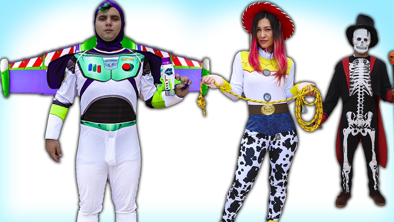 MALOUCOS em uma HISTÓRIA ENGRAÇADA do  BRINQUEDO MÁGICO DO TOY STORY