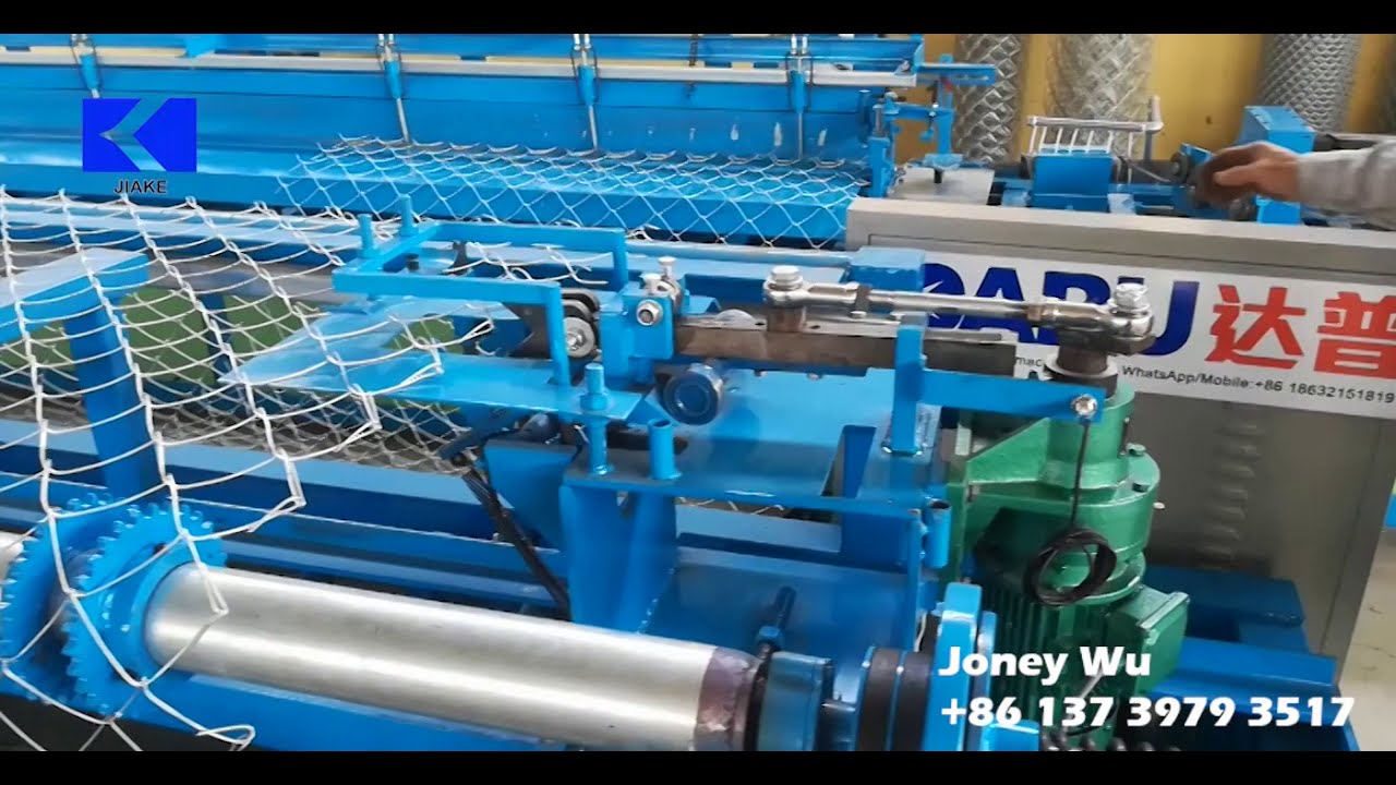 Automatic chain link fence machine/Diamond mesh making machine (LW20-100)