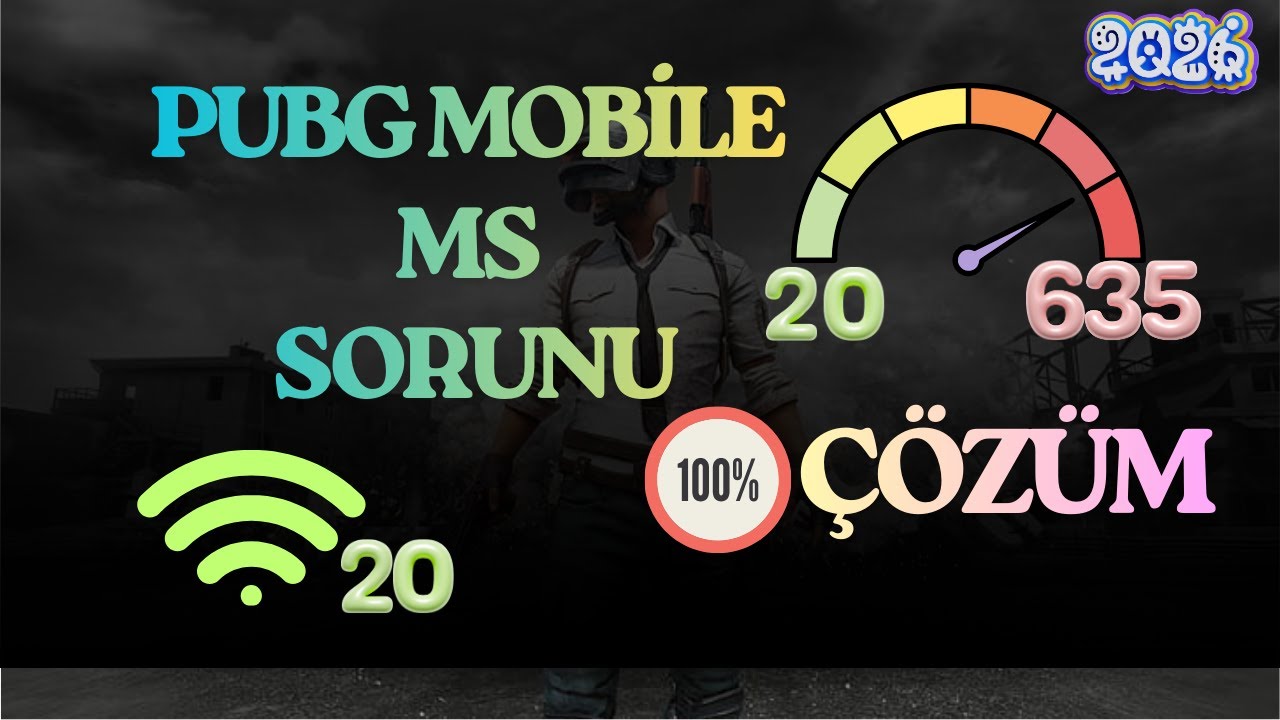 PUBG MOBİLE MS SORUNU - PUBG MOBİLE PİNG SORUNU % 100 ÇÖZÜM #pubgmobilemssorunu #pubgmssorunu