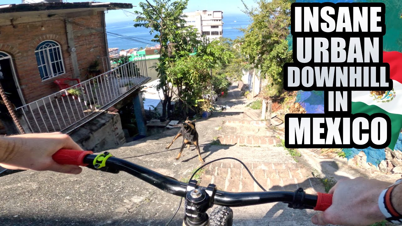 RIDING URBAN MTB DOWNHILL IN MEXICO IS INSANE!