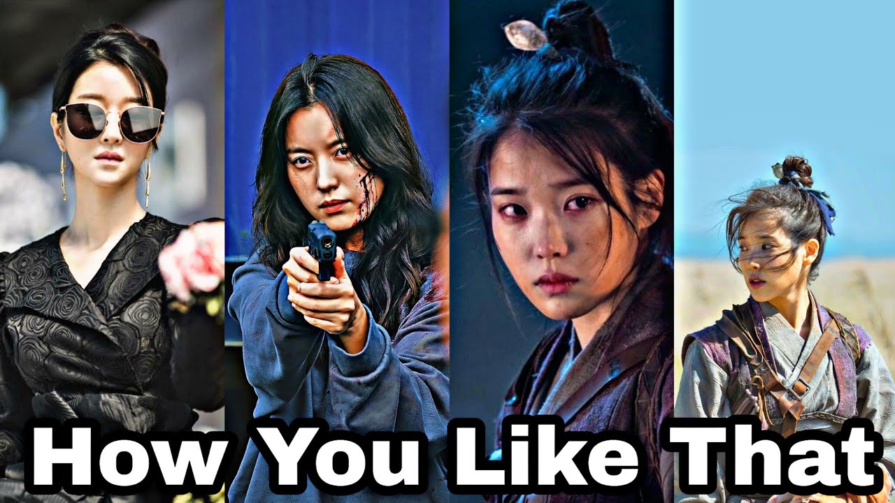 Kdrama Multifemale edit 2022 - How You Like That