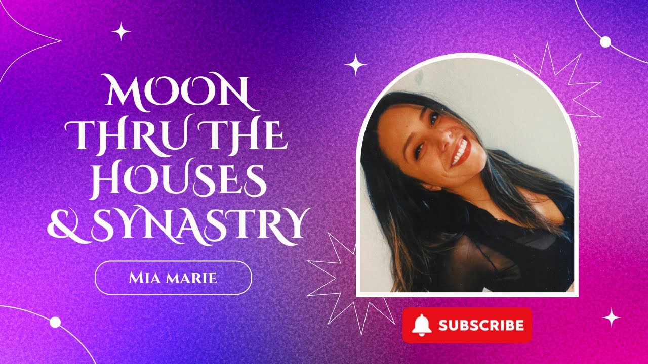 MOON THRU THE HOUSES SYNASTRY 👀🏡