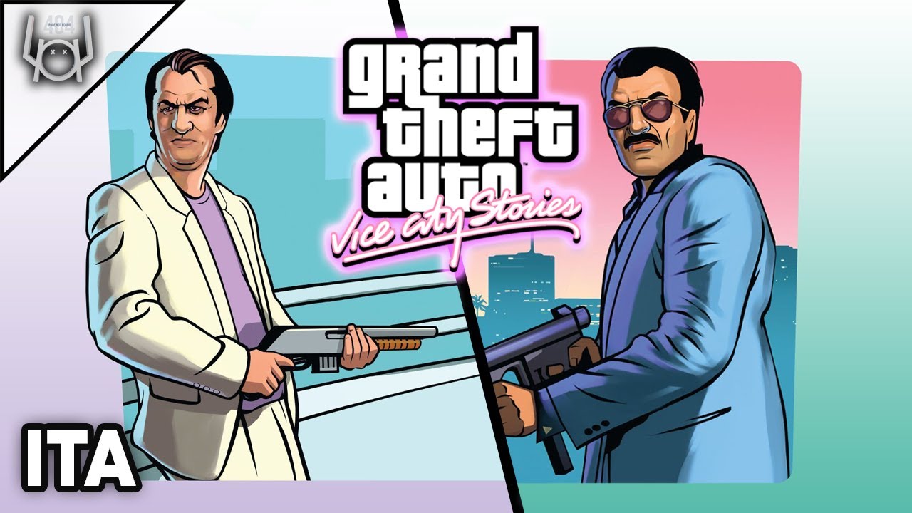 GTA Vice City Stories 🌴 | Storia Completa SUB-ITA PSP (4K 60 FPS)