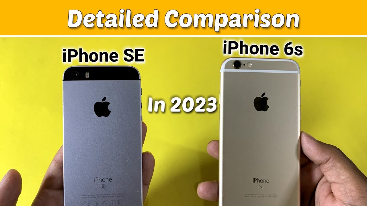 iPhone 6S VS iPhone SE in 2023 | Detailed Comparison in Hindi | Camera Test | Gaming Test🔥