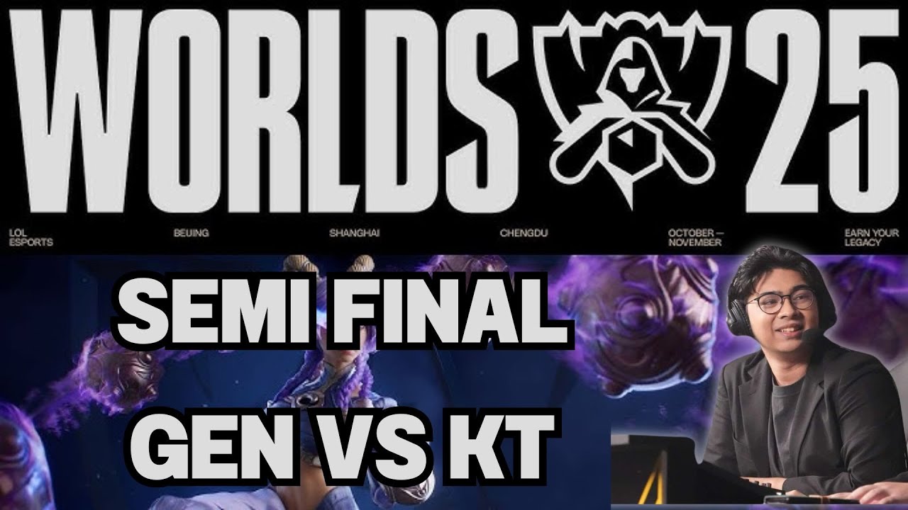 พากย์สดจากสตู Worlds 2025 Quarter Final | GEN.G vs KT Rolster | #worlds2025 !form !tengu