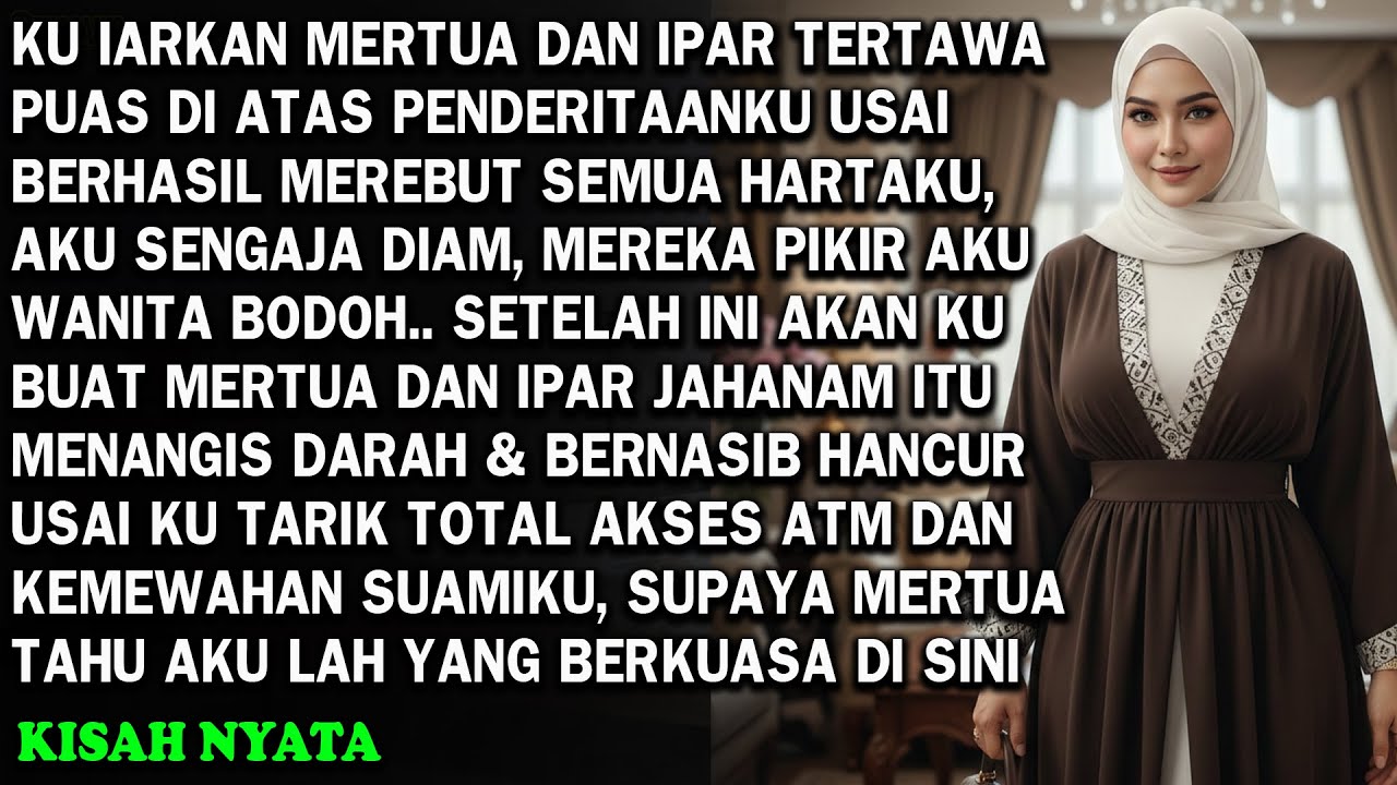 MERTUA & PELAKOR  PIKIR SUDAH MENANG USAI SUKSES REBUT SEMUA HARTAKU, JUSTRU INI AWAL PEMBALASANKU !