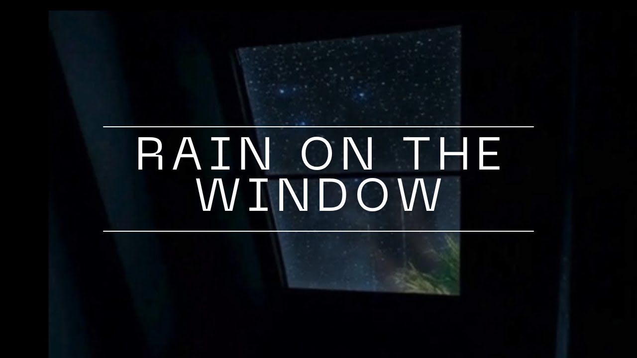 Rain on the Window | Cozy Window Rain ASMR for Deep Sleep & Relaxation