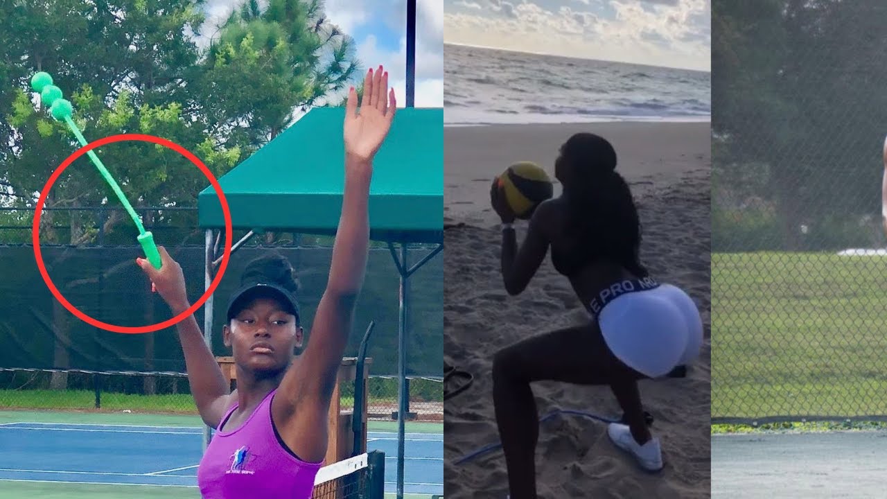 Alycia Parks' Most Challenging Tennis Training for 2025