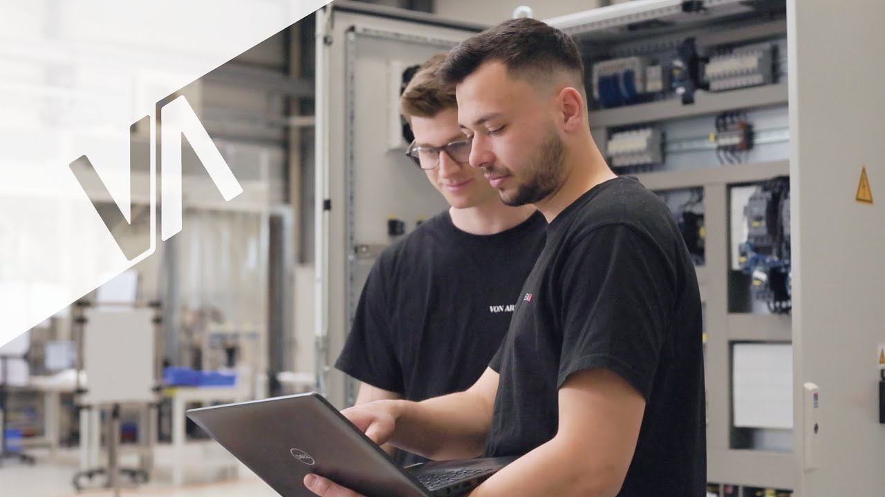 Jonas, Nicolas & Ingolf stellen vor: arbeiten in der Produktion bei VA