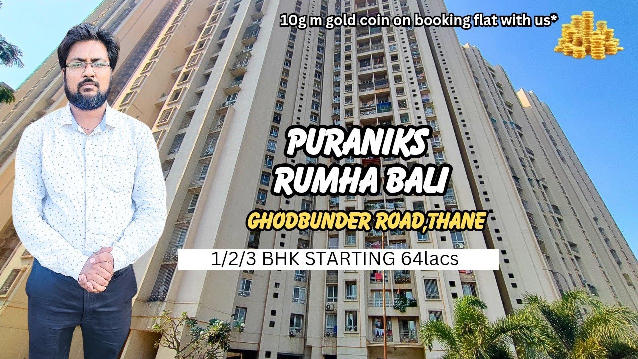 puraniks rumah bali thane west ghodbunder road 1bhk & 2bhk