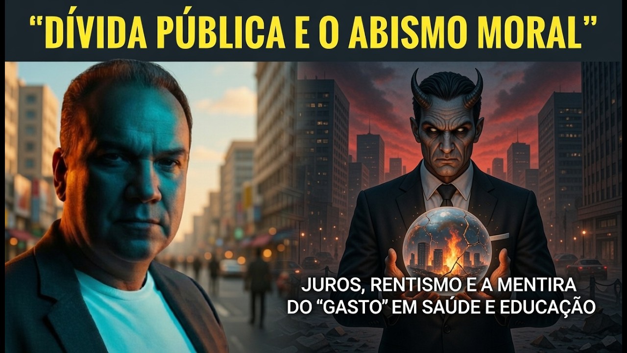 Juros comem o Brasil: como a dívida drena saúde, educação e o nosso futuro