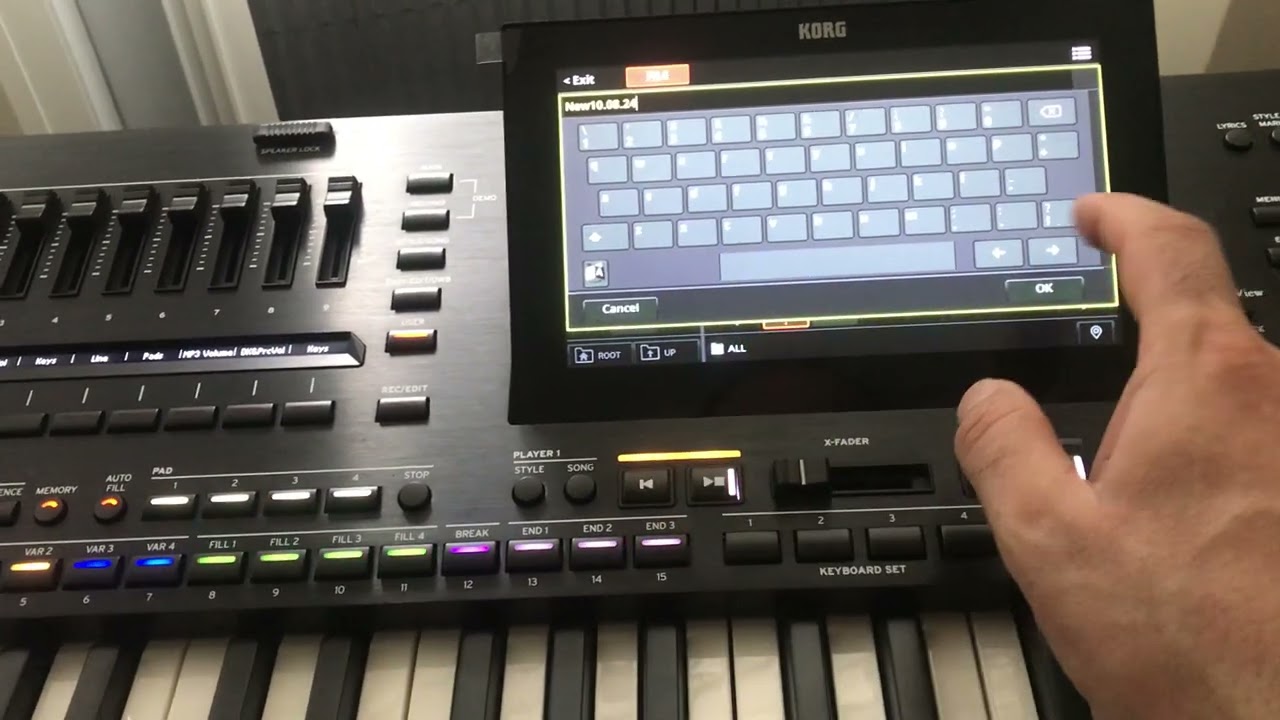 KORG PA5x - set save (. Usb ye aktarma ) nasıl yapılır
