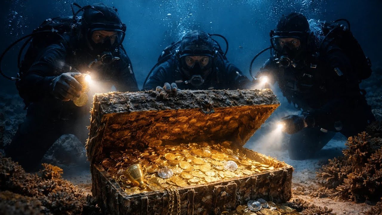 Lost for Centuries, Gold and Silver Coins Found in a Shocking Deep-Sea Discovery