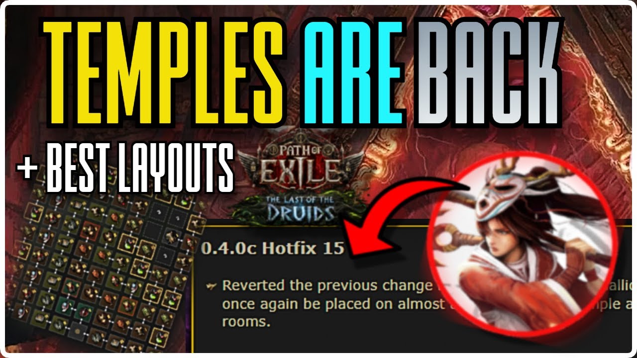 Temples buffed, Going over the new best Temple Layouts - Path of Exile 2