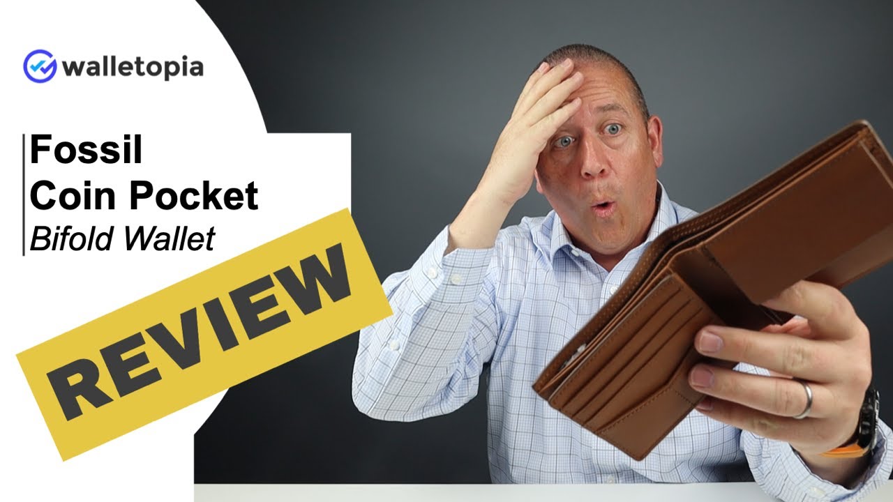 Feature packed and LARGE, the Fossil Coin Pocket wallet is a traditionalists dream!