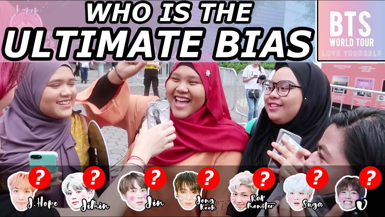 BTS LOVE YOURSELF IN SINGAPORE: ULTIMATE BIAS? - (KPop Secret Invasion Ep 1)