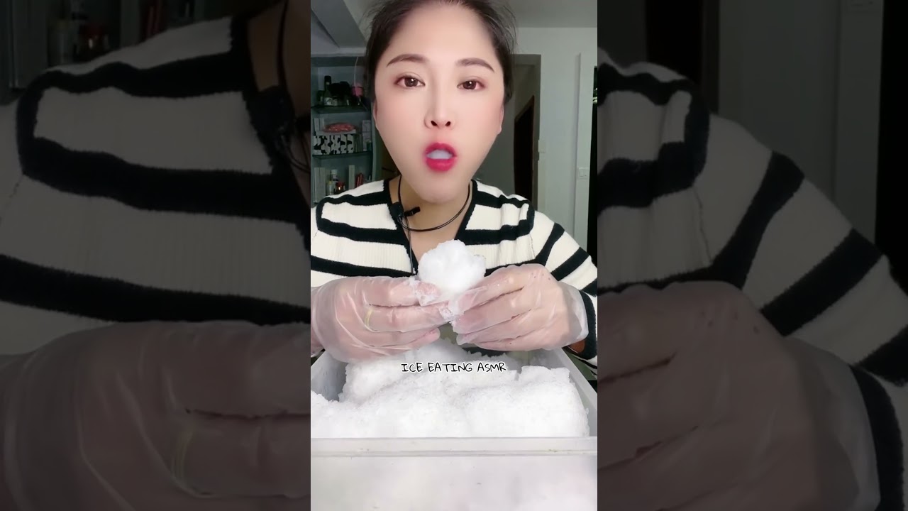 [ASMR] FREEZER FROST & POWDERY ICE EATING & ICE MUKBANG & ICE EATING 4