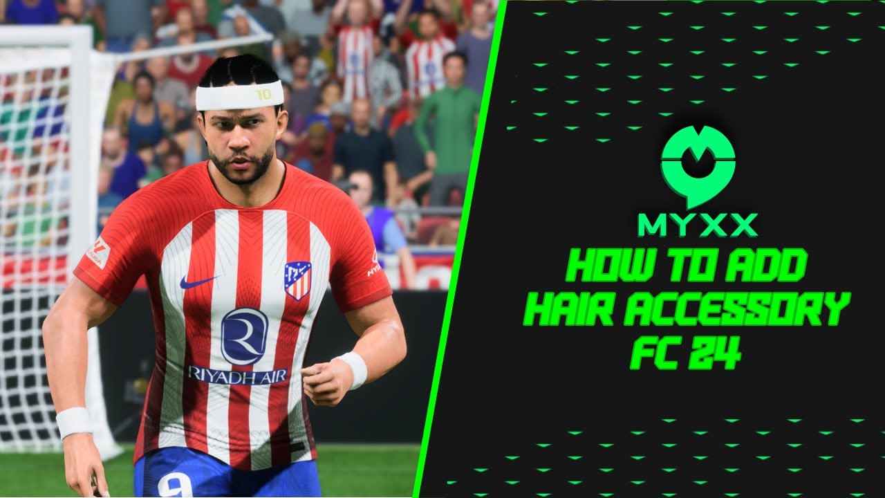 HOW TO ADD HAIR ACCESSORY FOR FACE FC 24