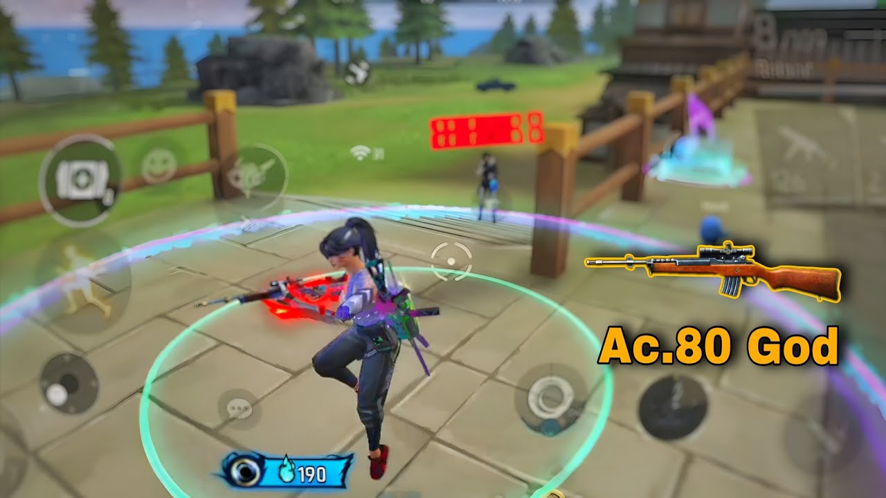 Free Fire Pro Gameplay: No AC.80, Just Headshots! 🎯