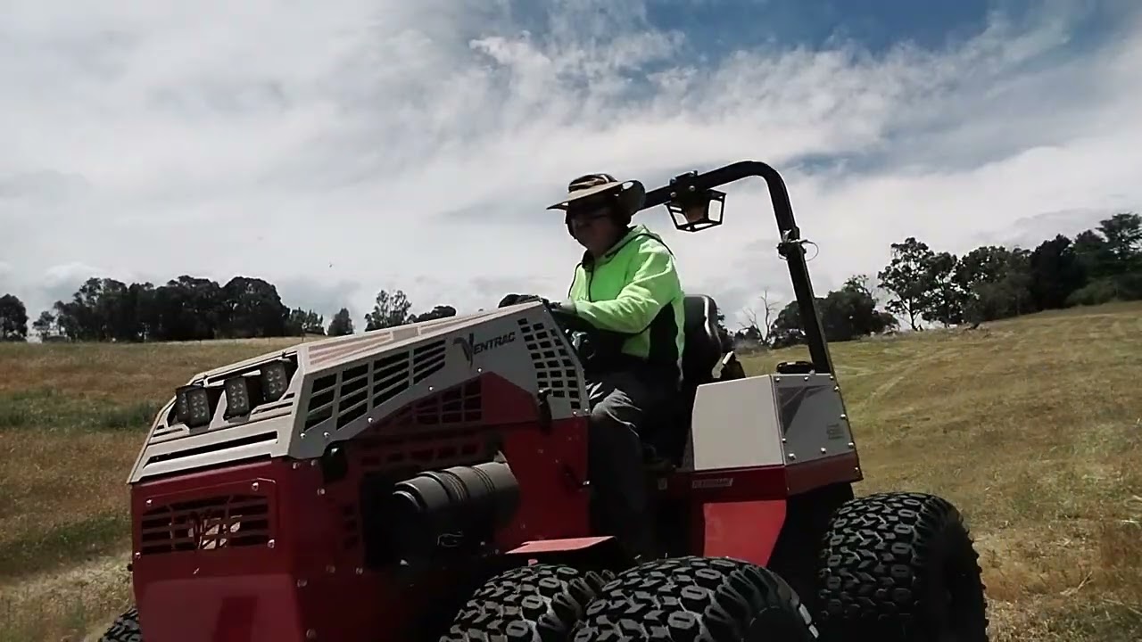 Ventrac - 8 acres slashing - Part 2 #Ventrac #Lawncare