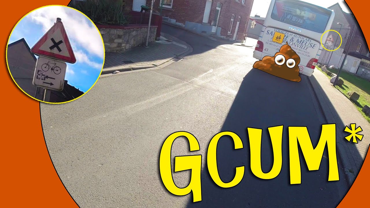 GCUM* devant une priorit&eacute; de droite et un virage, faut que &ccedil;a cesse !