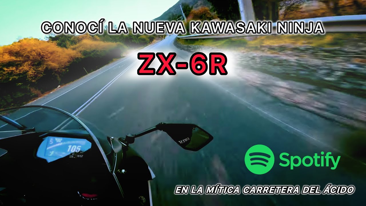 Así Fue Conocer a la Ninja ZX6R en la Infame Carretera del Ácido
